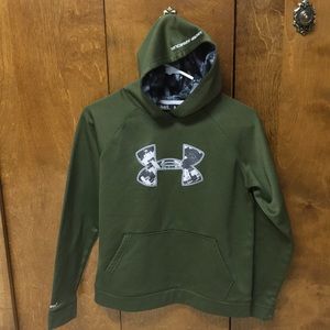 Worn a couple times! Army Green, Youth L.